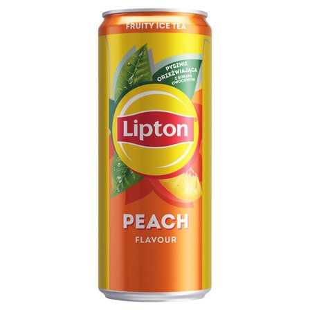 Lipton Ice Tea Peach Napój niegazowany 330 ml (1)