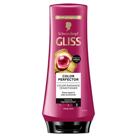 Gliss Colour Perfector Odżywka do włosów farbowanych tonowanych i rozjaśnianych 200 ml (1)