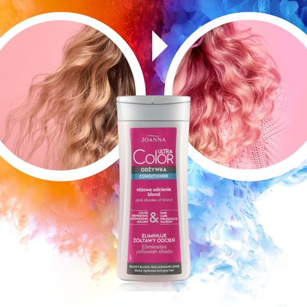 Joanna Ultra Color Odżywka włosy blond rozjaśniane i siwe 200 g (3)