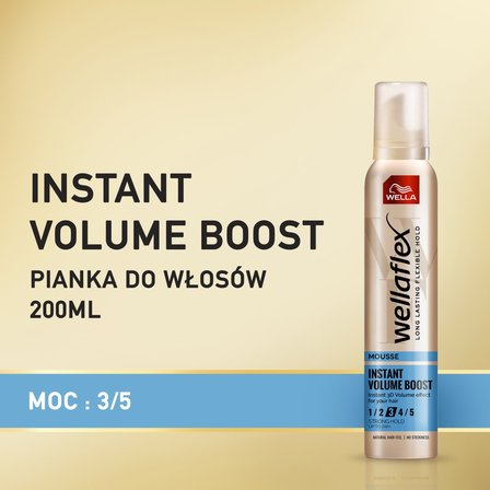 Wella Wellaflex Instant Volume Boost Pianka do włosów 200 ml (2)