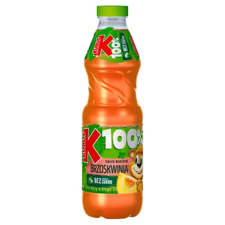 Kubuś 100% Sok jabłko marchew brzoskwinia 850 ml (1)