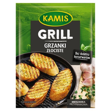 Kamis Grill Grzanki złociste Mieszanka przyprawowa 15 g (1)