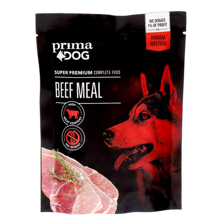 PRIMA DOG POSIŁEK Z WOŁOWINĄ 260G (2)