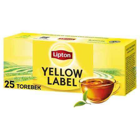 Lipton Yellow Label Herbata czarna 50 g (25 torebek) (3)