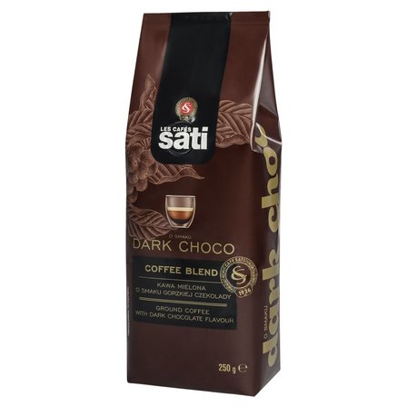 Cafe Sati Kawa mielona o smaku gorzkiej czekolady 250 g (1)