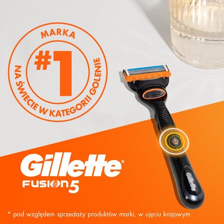 Gillette Fusion5 Power Ostrza wymienne do maszynki do golenia dla mężczyzn, 4 ostrza wymienne (8)