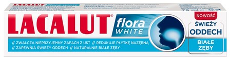 LACALUT Flora White Pasta do zębów, 75ml (1)