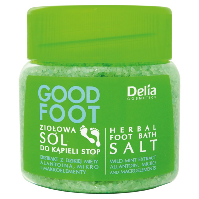 Delia Cosmetics Good Foot Ziołowa sól do kąpieli stóp 570 g (1)