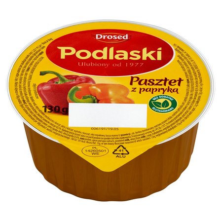 Drosed Podlaski Pasztet z papryką 130 g (2)