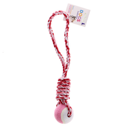 DOG TOY LINKA DLA PSA Z PIŁKĄ 32x8 (2)