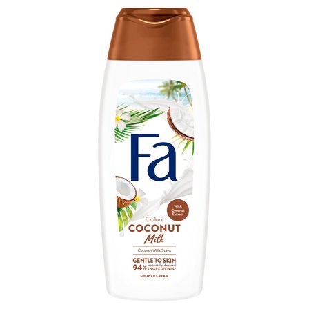 Fa Coconut Milk Kremowy żel pod prysznic o zapachu mleczka kokosowego 400 ml (1)