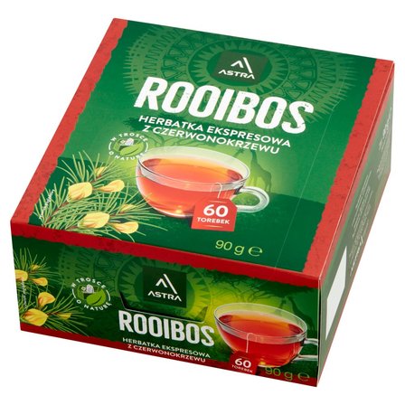 Astra Rooibos Herbatka ekspresowa Rooibos 90 g (60 x 1,5 g) (2)