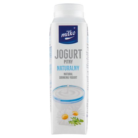 Milko Jogurt pitny naturalny 330 ml (1)