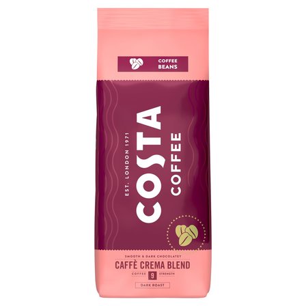 COSTA COFFEE Caffé Crema Blend Kawa ziarnista palona 1 kg (1)