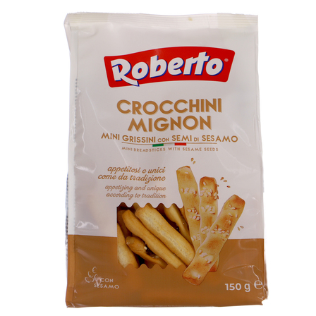 Roberto crocchini mignon paluszki z nasionami sezamu 150g (1)