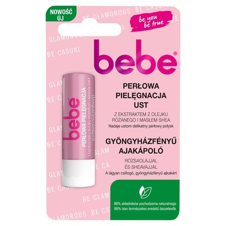 bebe Szminka perłowa pielęgnacja ust 4,9 g (1)