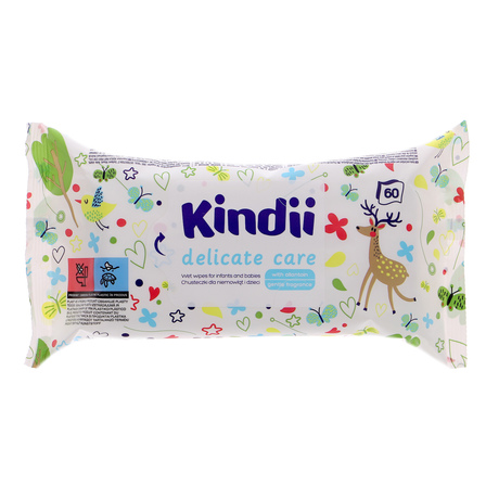 Kindi chusteczki delicate care 60sztuk (1)