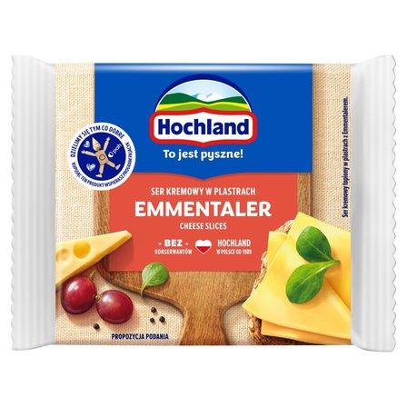 Hochland Ser kremowy w plastrach Emmentaler 130 g (1)