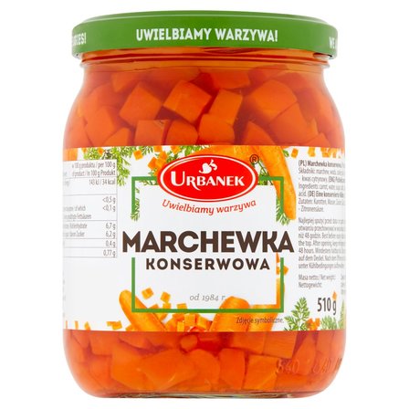 Urbanek Marchewka konserwowa 510 g (1)