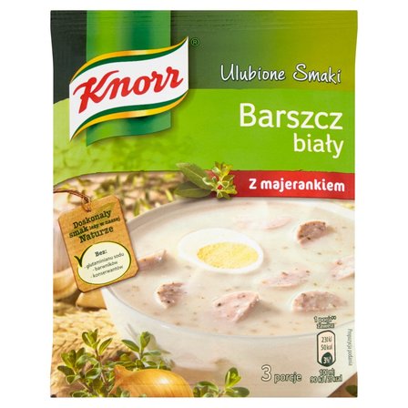 Knorr Ulubione Smaki Barszcz biały z majerankiem 47 g (1)