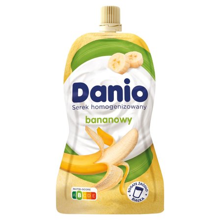 Danio Serek homogenizowany bananowy 120 g (1)