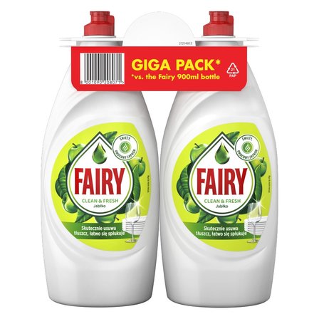 Fairy Jabłko Płyn do mycia naczyń 1.8 l (1)