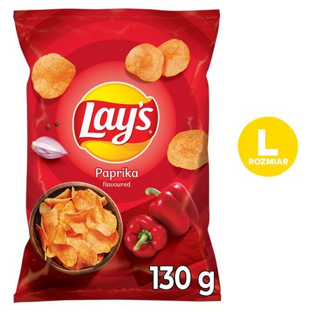 Lay's Chipsy ziemniaczane o smaku papryki 130 g (2)