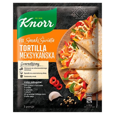 Knorr Fix Smaki Świata Tortilla Meksykańska 48 g (1)