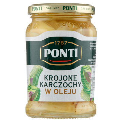 Ponti Krojone karczochy w oleju 280 g (1)