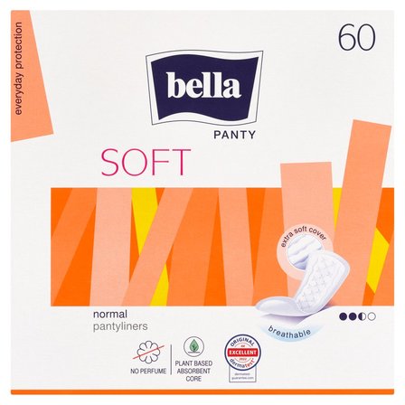 Bella Panty Soft Normal Wkładki higieniczne 60 sztuk (1)