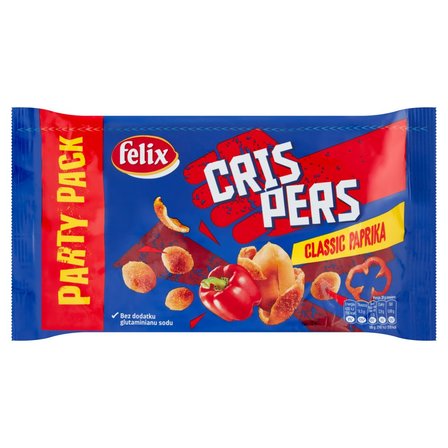 Felix Crispers Orzeszki ziemne smażone w skorupce o smaku paprykowym 260 g (1)