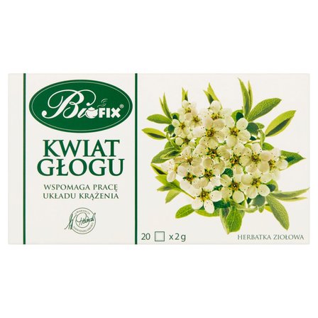 Bifix Herbatka ziołowa kwiat głogu 40 g (20 x 2 g) (1)