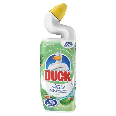 Duck Deep Action Mint Żel do czyszczenia i dezynfekcji toalet 750 ml (1)