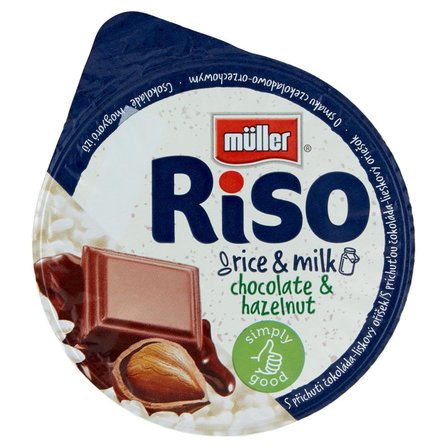 Müller Riso Deser mleczno-ryżowy o smaku czekoladowo-orzechowym 200 g (1)