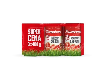 Dawtona pomidory krojone 3x400g (1)