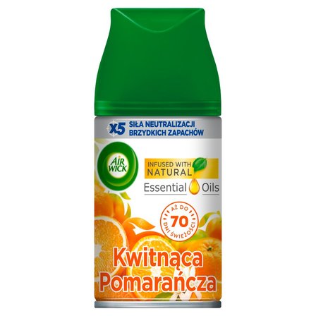 Air Wick Wkład do automatycznego odświeżacza powietrza kwitnąca pomarańcza 250 ml (2)