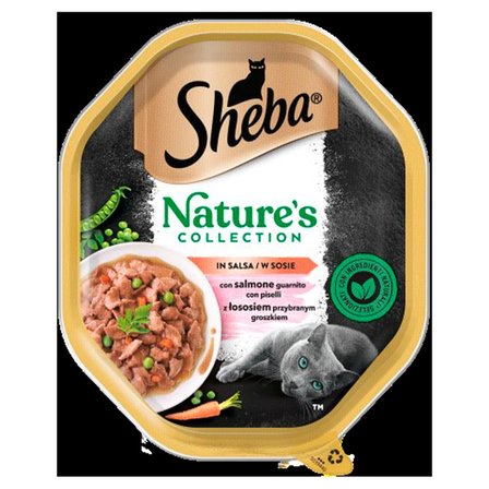 Sheba Nature's Collection Mokra karma dla kotów z łososiem 85 g (1)