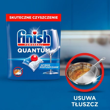 Finish Quantum Fresh Kapsułki do mycia naczyń w zmywarce 364 g (35 sztuk) (6)