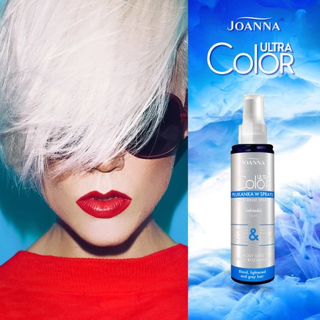 Joanna Ultra Color Płukanka w sprayu niebieska 150 ml (2)