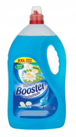 BOOSTER płyn do płukania 4,3L SOFT WATER LILY (1)