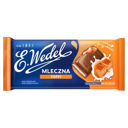 E. Wedel Czekolada mleczna toffi 100 g (1)