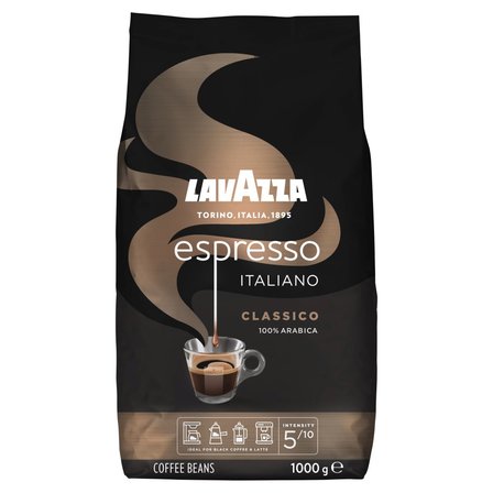 Lavazza Espresso Italiano Classico Kawa ziarnista palona 1000 g (1)