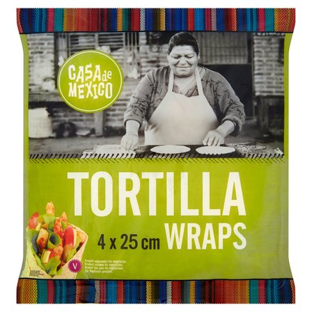 Casa de Mexico Tortilla wrap 25 cm 240 g (4 sztuki) (1)