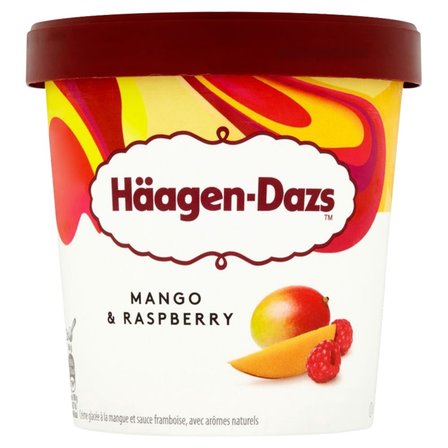 Häagen-Dazs Lody mango z sosem malinowym 460 ml (1)