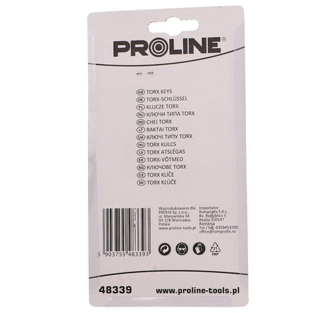 PROLINE KLUCZE TORX (2)