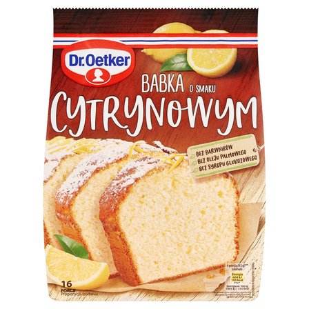 Dr. Oetker Babka o smaku cytrynowym 375 g (1)