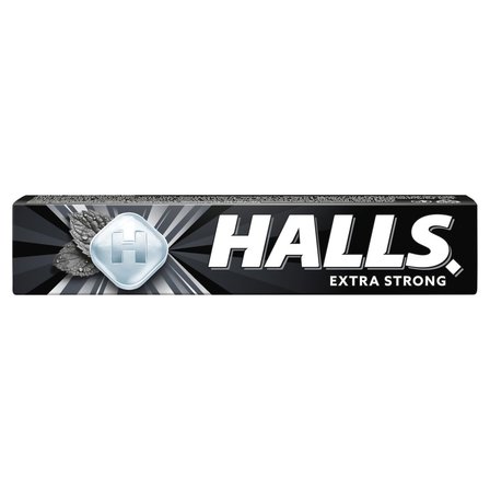 Halls Extra Strong Cukierki o smaku mentolowo-eukaliptusowym 33,5 g (1)