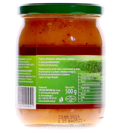 Stoczek Pulpety w sosie pomidorowym 500 g (7)
