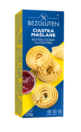 BEZGLUTEN CIASTKA MAŚLANE 120G (1)