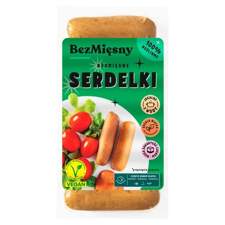 BezMięsny Bezmięsne  serdelki 180 g (1)